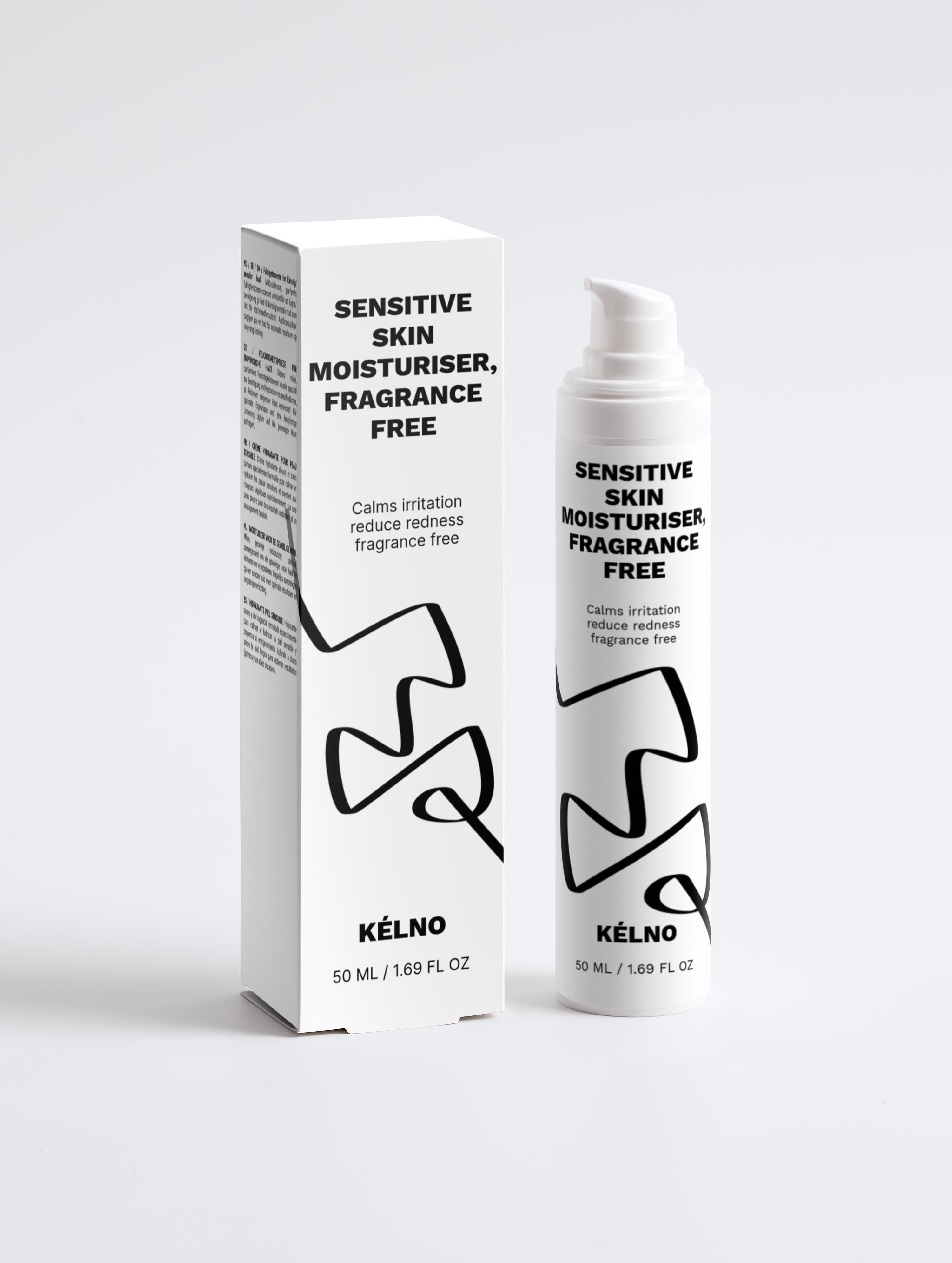 Sensitive Skin Moisturiser, Fragrance Free