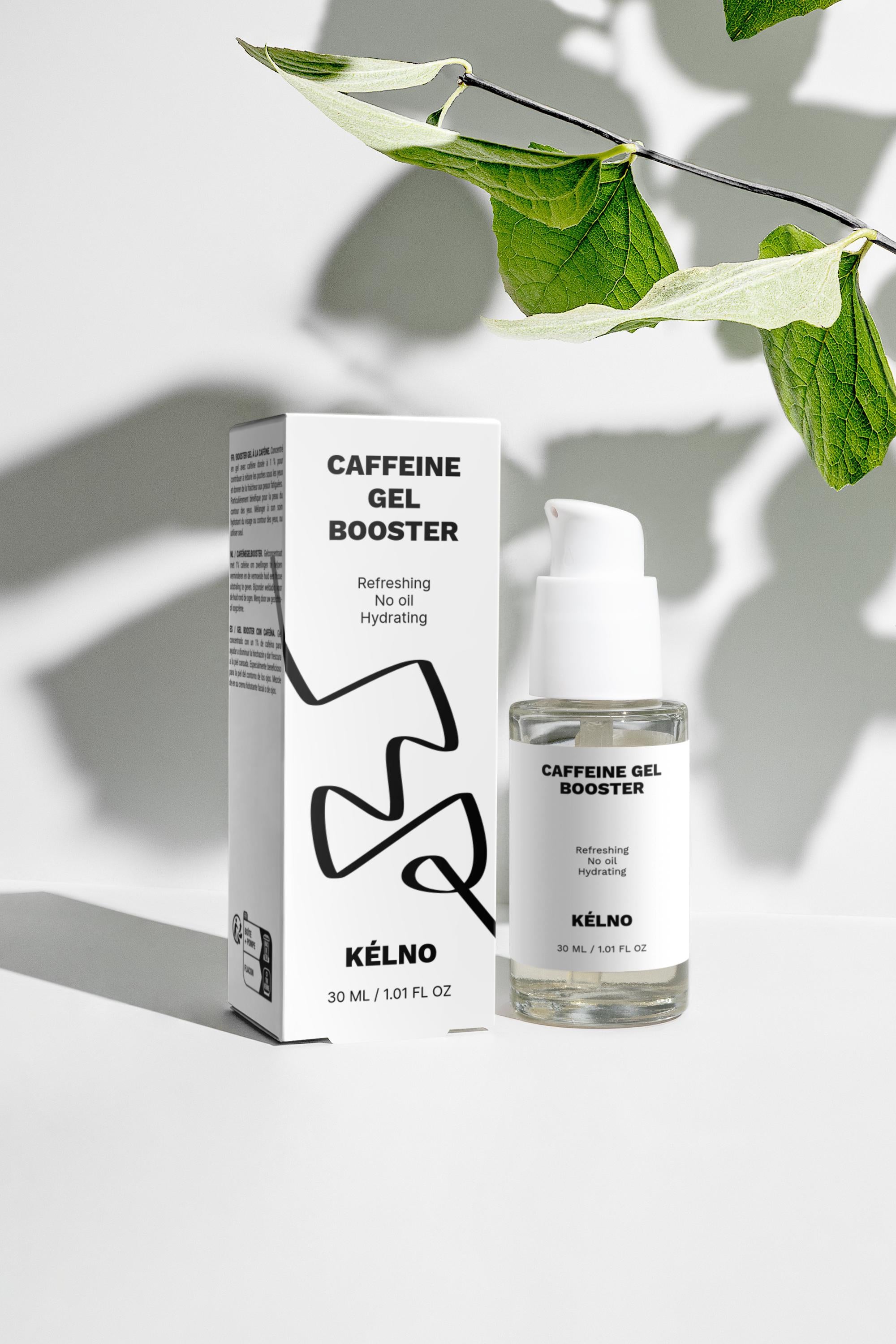 Booster de gel à la caféine