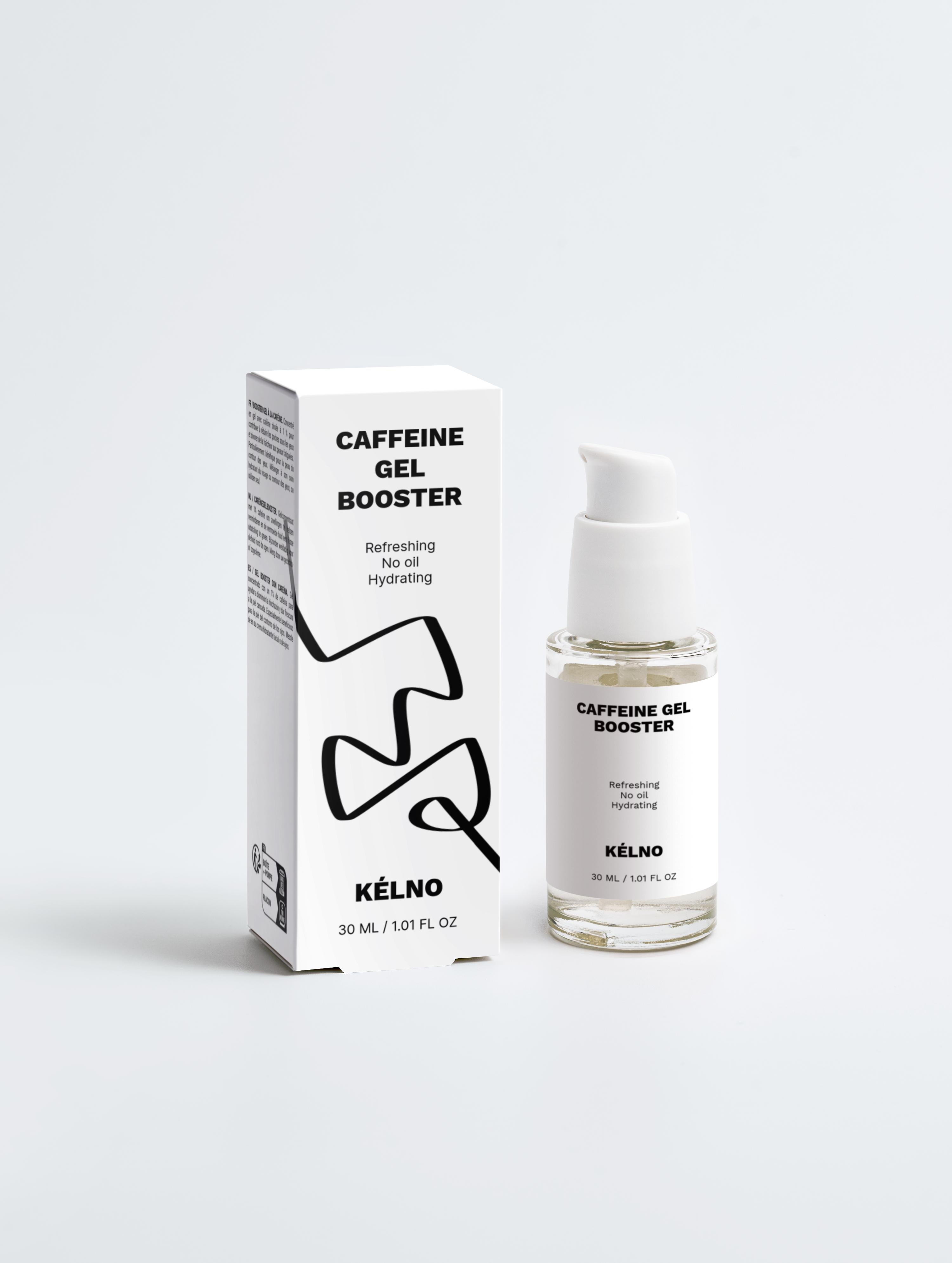 Booster de gel à la caféine
